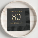 Search for 80th birthday napkins Modern