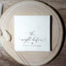 Search for dinner wedding napkins Calligraphy