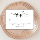 Search for number of guests wedding rsvp cards Response