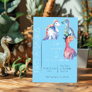Search for saurus invitations Watercolor