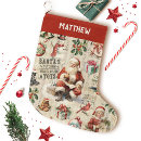 Search for dad christmas stockings Vintage