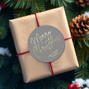 Search for grey stickers Merry christmas