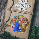 Search for jesus in the manger stickers Nativity scene