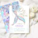 Search for pastel 5th birthday invitations Under the sea