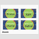 Search for blank name stickers Birthday