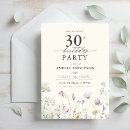 Search for boho 30th birthday invitations Thirty