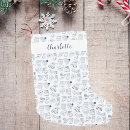 Search for knitted christmas stockings Modern