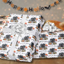 Search for happy halloween wrapping paper Orange
