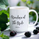 Search for grandma of the bride mugs Grandmother