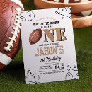 Search for vintage football invitations Sports