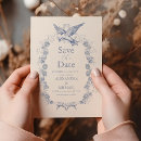 Search for french wedding save the dates Toile de jouy