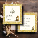 Search for damask square wedding invitations Muslim