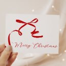 Search for red and white christmas cards Simple