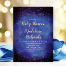 Search for celestial baby shower invitations Gold stars
