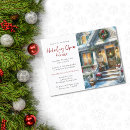 Search for christmas open house postcards Elegant