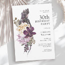 Search for boho 30th birthday invitations Rustic