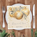 Search for christmas wedding napkins Gold