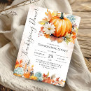 Search for autumn leaves thanksgiving invitations Terracotta