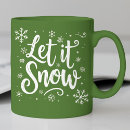 Search for let it snow mugs Elegant