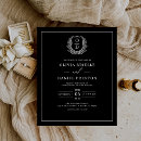 Search for inexpensive wedding invitations Black and white