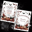 Search for colourful halloween invitations Skeletons