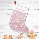 Search for pink christmas stockings Sparkle