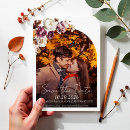 Search for burgundy floral save the dates Autumn