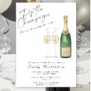 Search for pop the bubbly bridal shower invitations Elegant