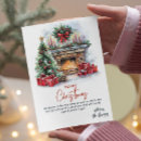 Search for fireplace christmas cards Classic