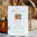 Search for rustic fall bridal shower invitations Brown