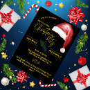 Search for santa hat christmas invitations Unique