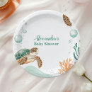 Search for sea turtle paper plates Gender neutral