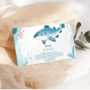 Search for baby shark cards invites Gender neutral