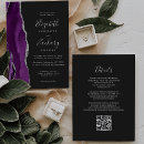 Search for purple and silver wedding invitations Chic