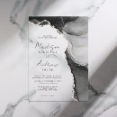 Search for marble wedding invitations Watercolor