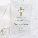 Search for peony first communion invitations For kids
