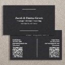 Search for two names business cards Simple