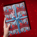 Search for christmas house wrapping paper Home