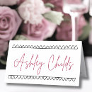 Search for baby shower place cards Black and white