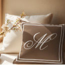 Search for brown and white cushions Simple