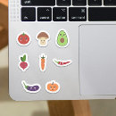 Search for cute vegetable stickers Food
