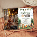 Search for hiking birthday invitations Camper