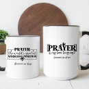 Search for prayer quotes mugs Christian