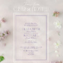 Search for lilac wedding invitations Classic
