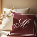 Search for burgundy cushions White