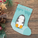 Search for penguin christmas stockings Whimsical