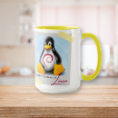 Search for linux geek mugs Tux