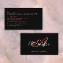 Search for numbered business cards For her