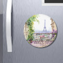 Search for eiffel tower magnets Watercolor