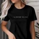 Search for overthink tshirts Let me overthink this